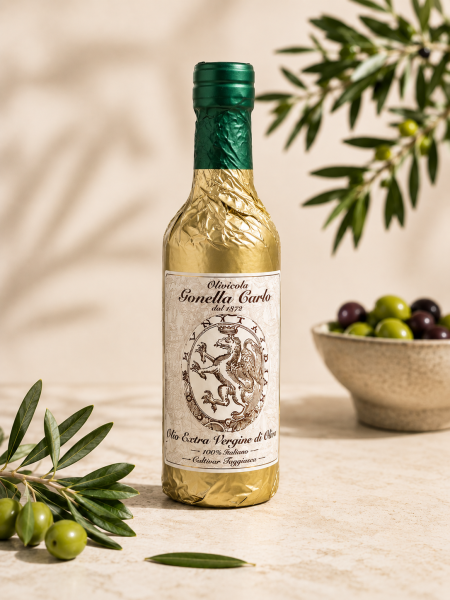 Preview: Natives Olivenöl Extra Taggiasca Ligurien 500ml